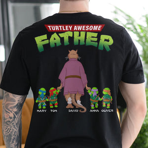 Awesome Father Shirt Personalized Holiday Gifts For Dad 03natn080424-Homacus
