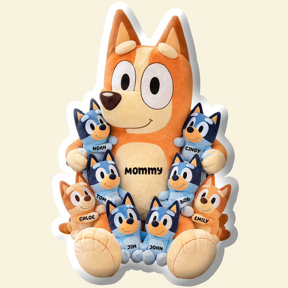 Best Mom Custom Shape Pillow - Personalized Gifts For Moms 03ohdt100326-Homacus