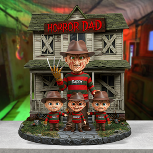 Horror Dad Plaque - Personalized Gifts For Dad 02qhpu050525-Homacus
