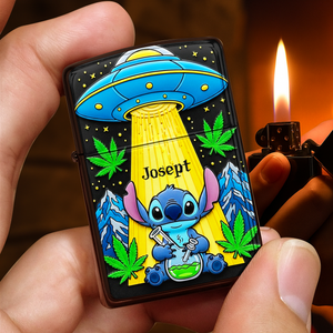 UFO and Alien Monster Lighter - Personalized Gifts For Stoners-Homacus