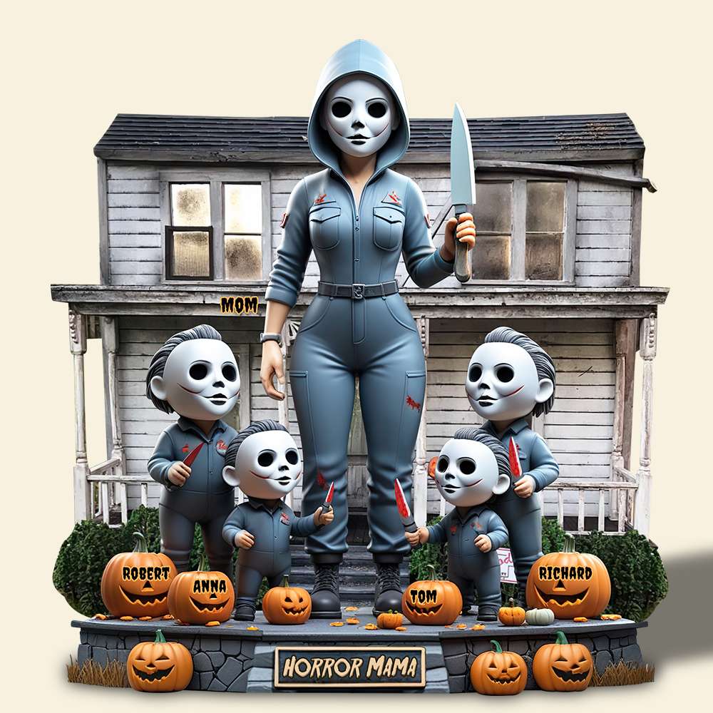 Horror Mom Slay Acrylic Plaque - Personalized Xmas Gifts For Mom 01qhdt160425-Homacus