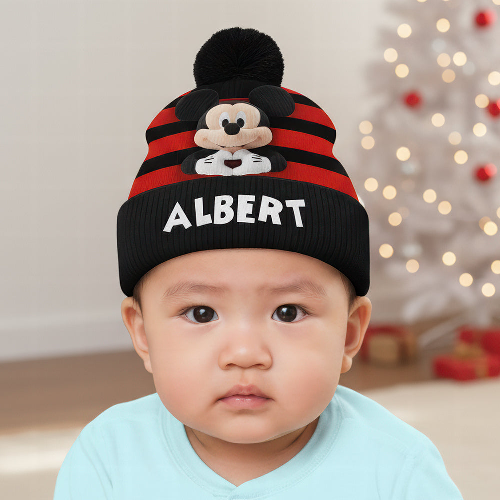 Personalized Gifts For Couple Bobble Beanie Hat 02naqn260925-Homacus