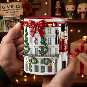 Nutcracker Department Store Accent Mug - Personalized Christmas Gifts 03hulu210826-Homacus