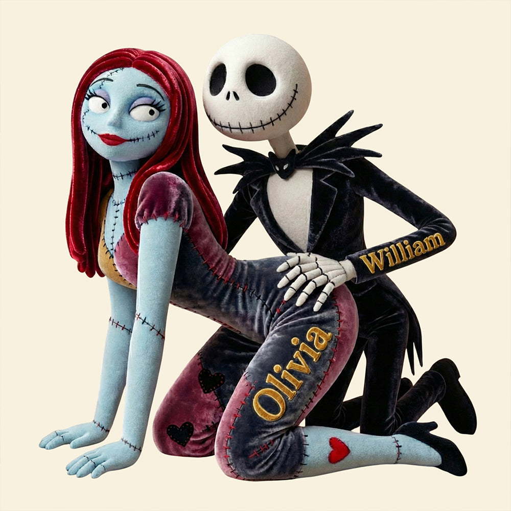 Gothic Romance Couple Pillow - Personalized Gifts For Couple 06TGDT081225