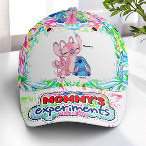 Personalized Gifts For Mom Cap, Vibrant Tropical Floral 02QHLU220325-Homacus