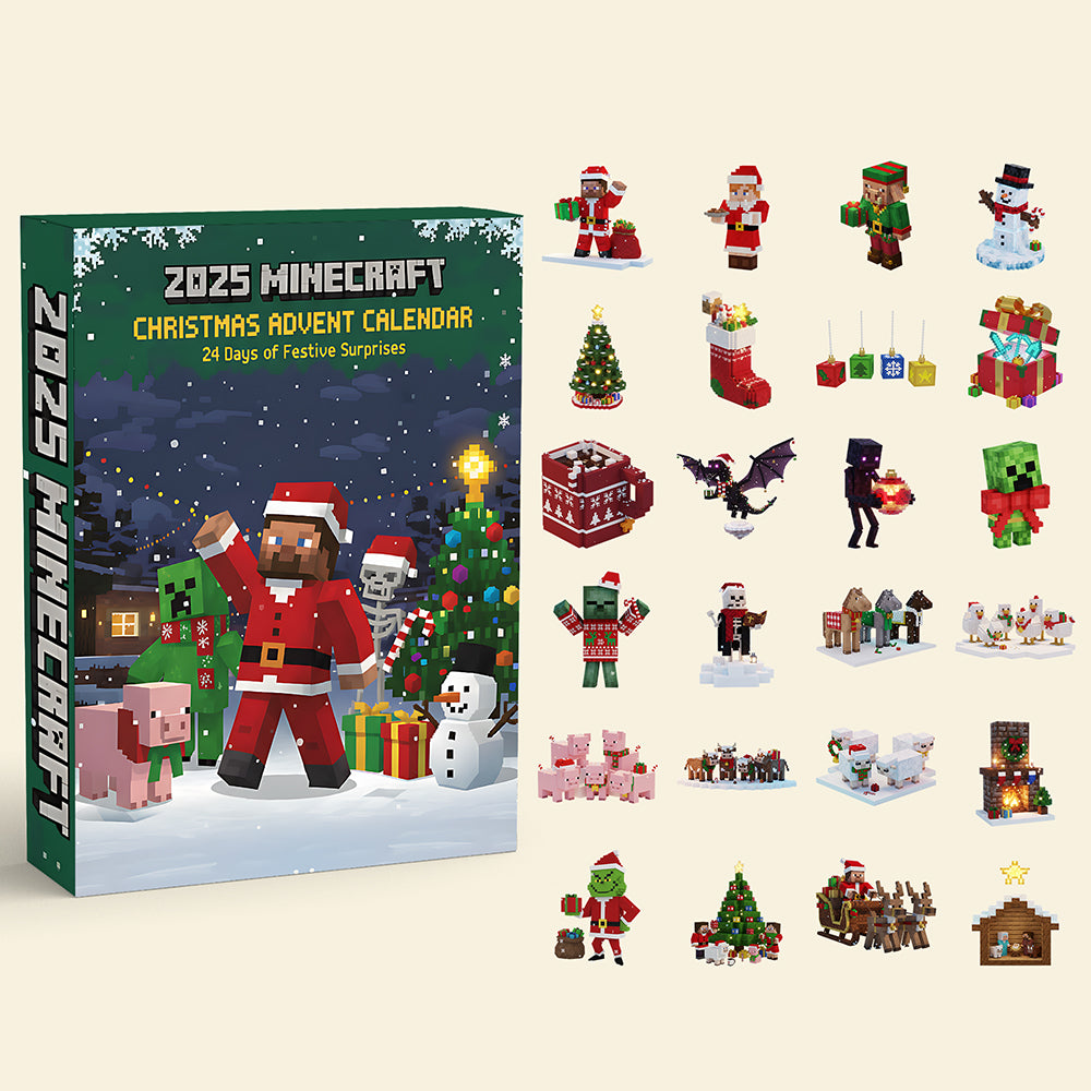Christmas Advent Calendar Custom Acrylic Blind Box, Gifts For Christmas 04hyta231025-Homacus