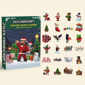 Christmas Advent Calendar Custom Acrylic Blind Box, Gifts For Christmas 04hyta231025-Homacus