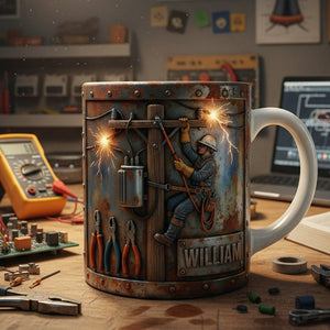 Lineman Coffee Mug - Personalized Gifts For Lineman Lovers 03tgta151225-Homacus