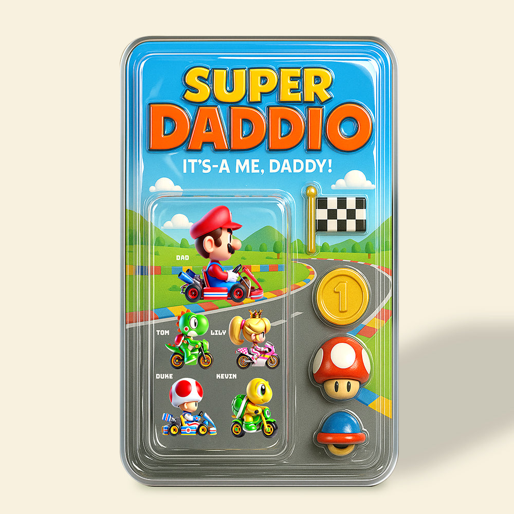 Super Daddio Acrylic Plaque Personalized Gifts For Dad 02TGDT290425-Homacus