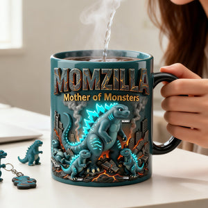 Giant Creature Mom Magic Mug - Personalized Gifts For Mothers 04natn110426-Homacus