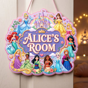 Fairytale Room Door Acrylic Sign - Personalized Gifts For Kids 02nata200726-Homacus