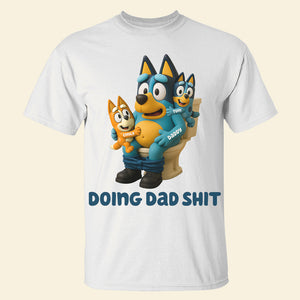 Dad And Kids Shirt - Personalized Gifts For Dad 02OHDT170525-Homacus
