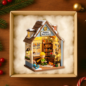Personalized Gifts For Book Lovers Christmas Ornament 06pgtn031025-Homacus