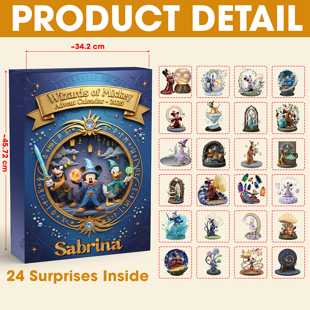 Funny Characters Advent Calendar Blind Box – Personalized Christmas Gift 03PATA201125-Homacus