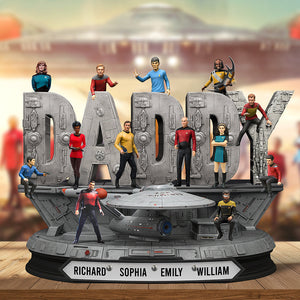 Galaxy Troop Plaque - Personalized Christmas Gifts For Dad 04qhqn130525-Homacus