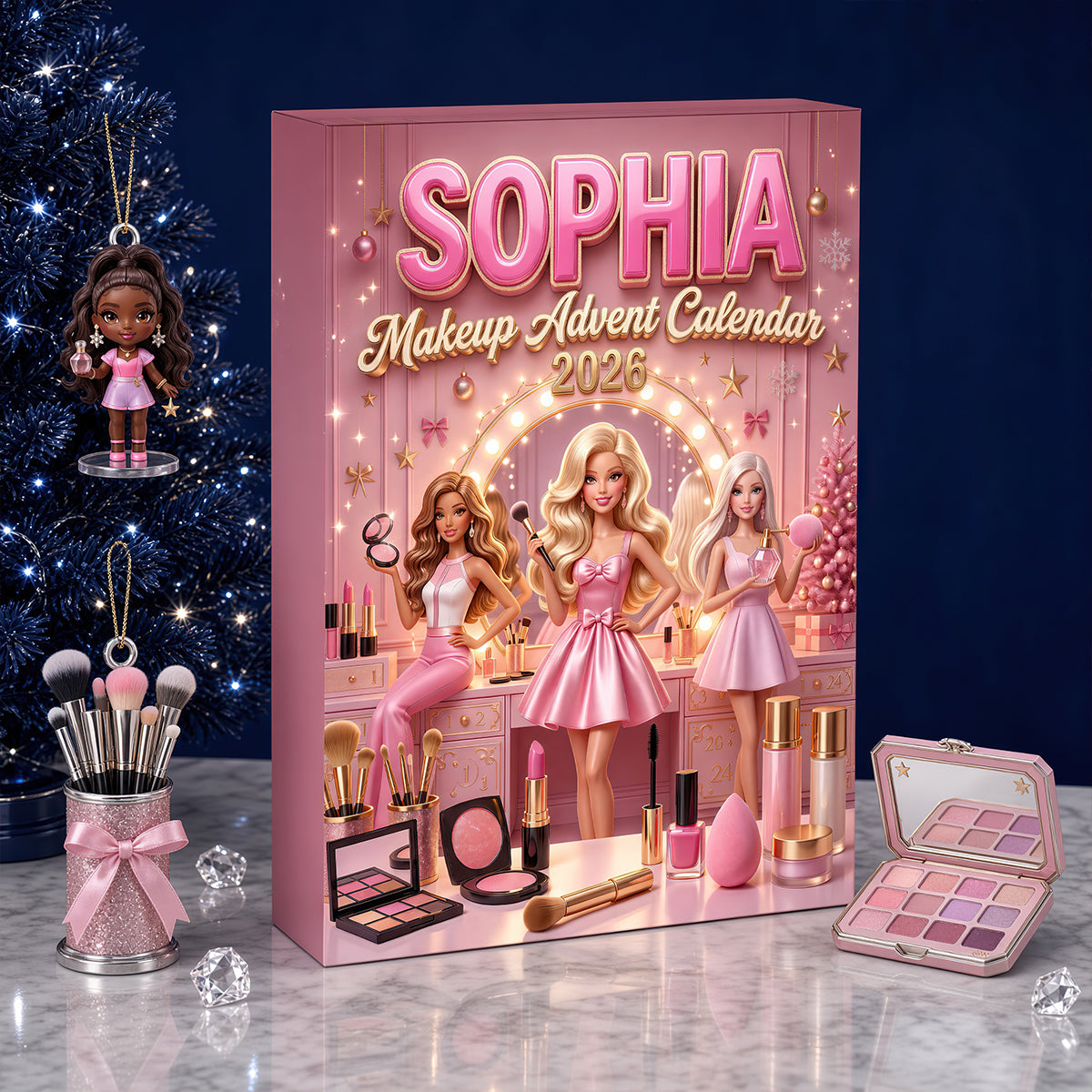 Chic Makeup Advent Calendar Blind Box - Personalized Christmas Gifts 04pgdt291026-Homacus