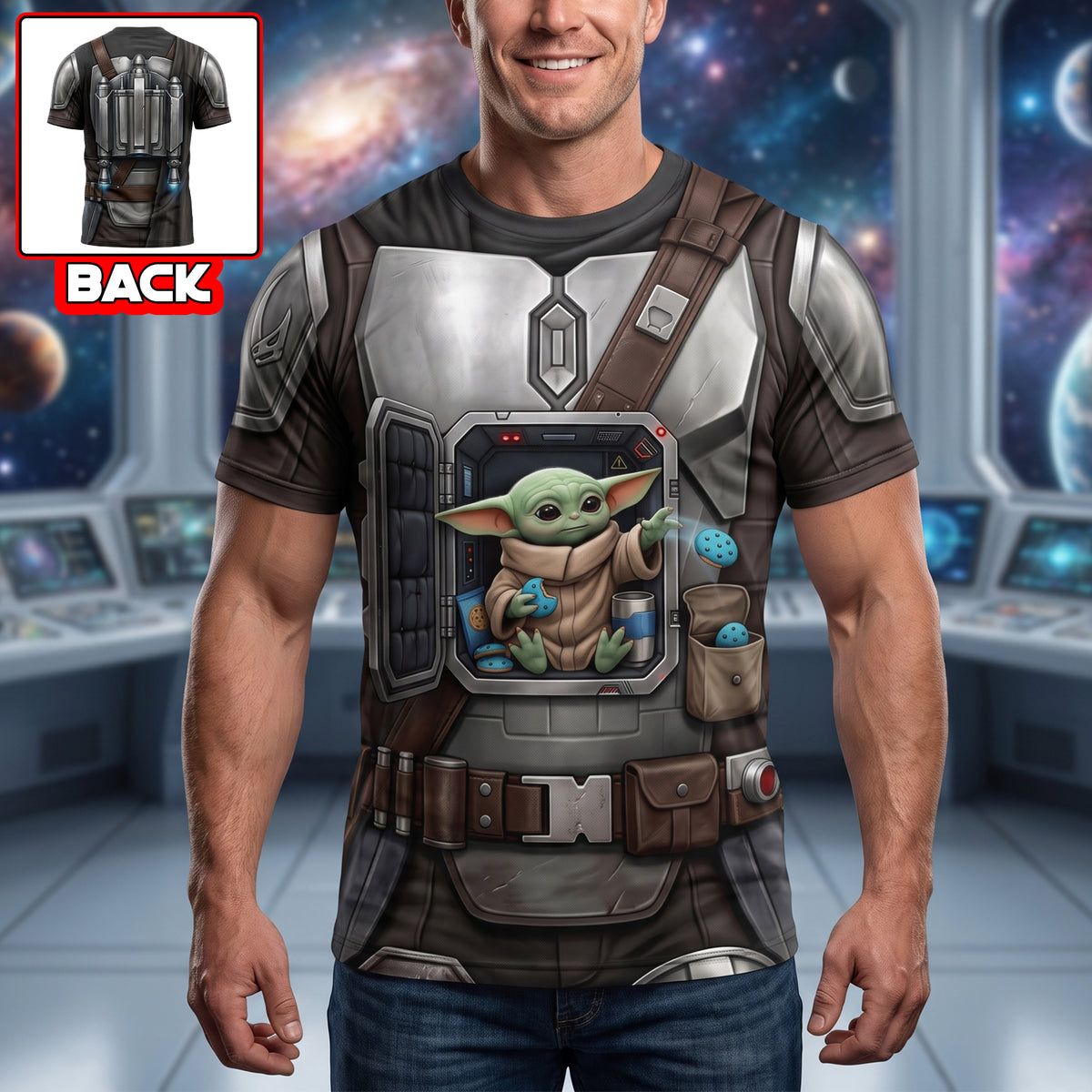 Lovely Interstellar Explorer Companion In Mech-Suit 3D Shirt - Personalized Gifts 04tyqn170726-Homacus