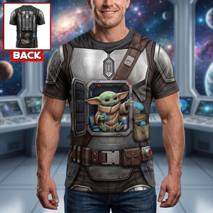 Lovely Interstellar Explorer Companion In Mech-Suit 3D Shirt - Personalized Gifts 04tyqn170726-Homacus