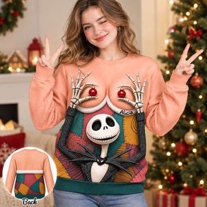 Mischievous Jingle Bell Shirt - Personalized Funny Gift For Christmas 03HADH191026-Homacus