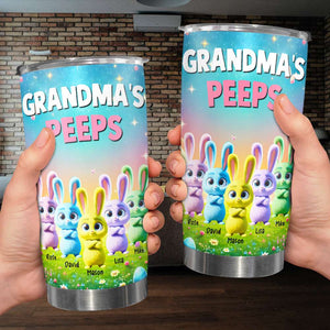 Personalized Gifts For Mom Easter Day Tumbler Mommy's Bunny Peeps 031TGMH070325-Homacus