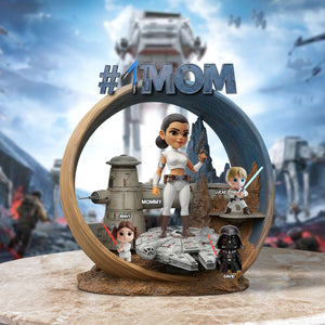 #1 Mom In The Universe – Personalized Christmas Gift For A Stellar Mommy 02QHTN250425-Homacus