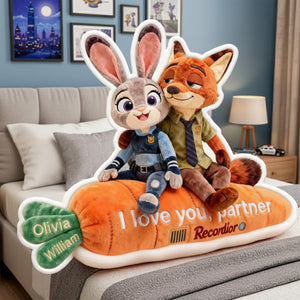 Couple Pillow - Personalized Gifts For Couple Pillow 06TGLU081225-Homacus