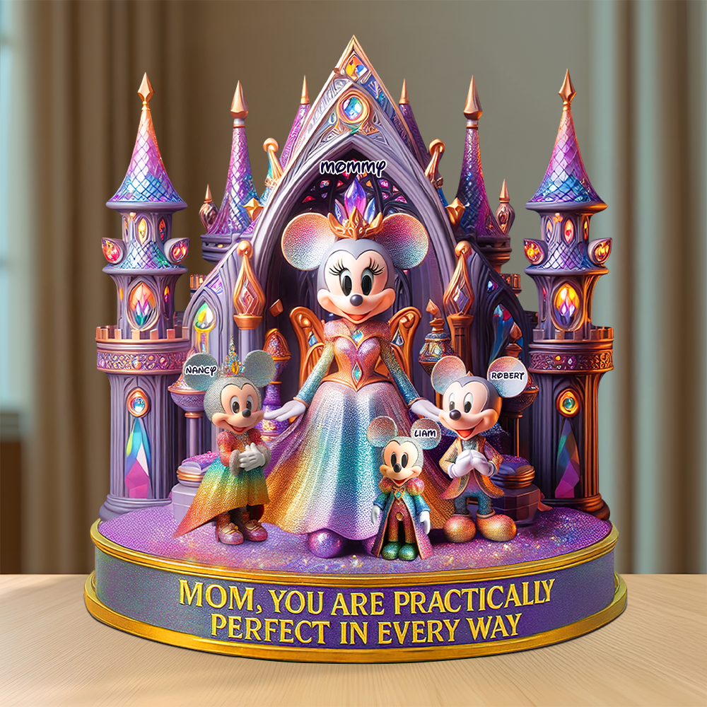 Personalized Gifts For Mom Acrylic Plaque, Practically Perfect In Every Way 03TGPU100425-Homacus