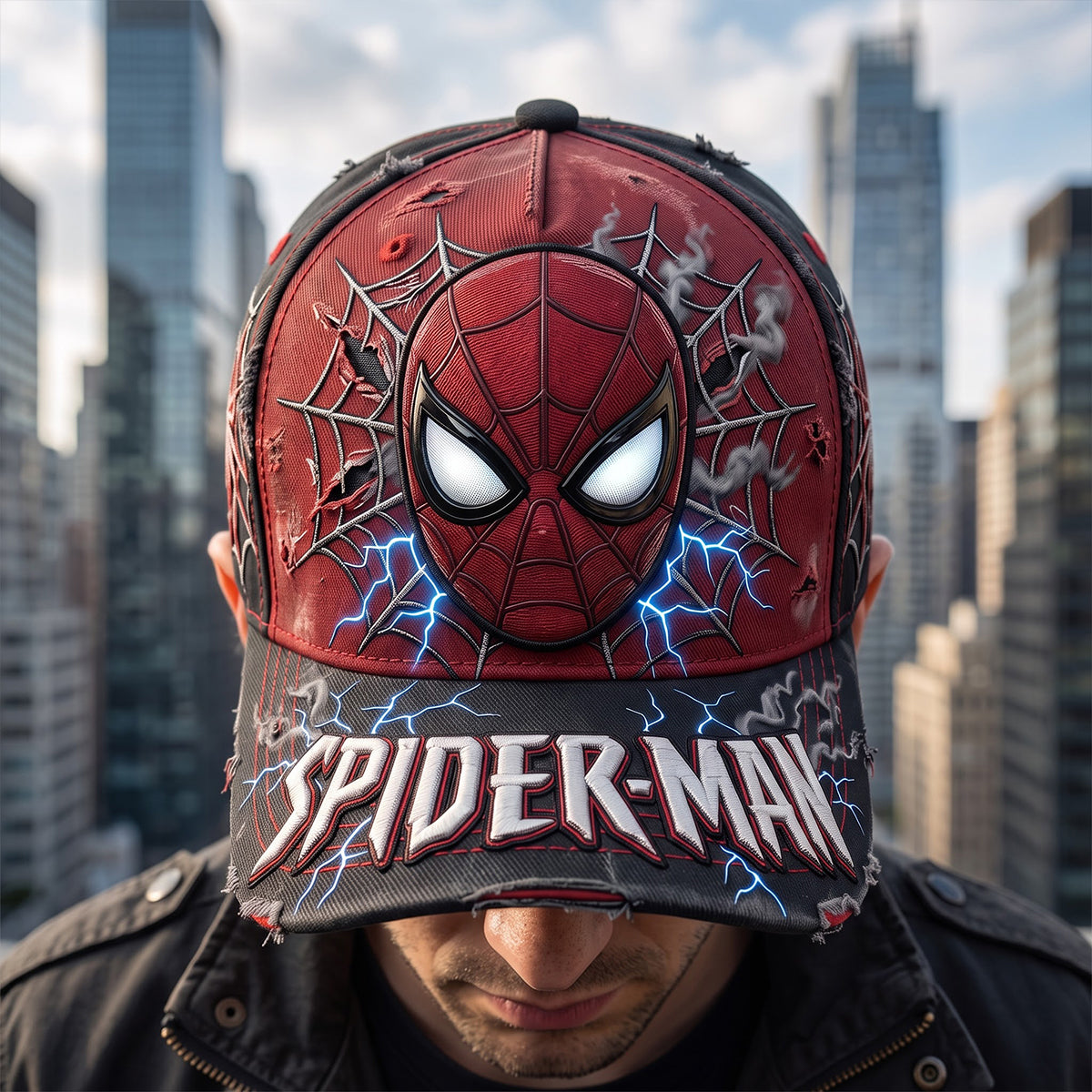 Lightning Web Hero Classic Cap -Personalized Gift 01NATN030826-Homacus
