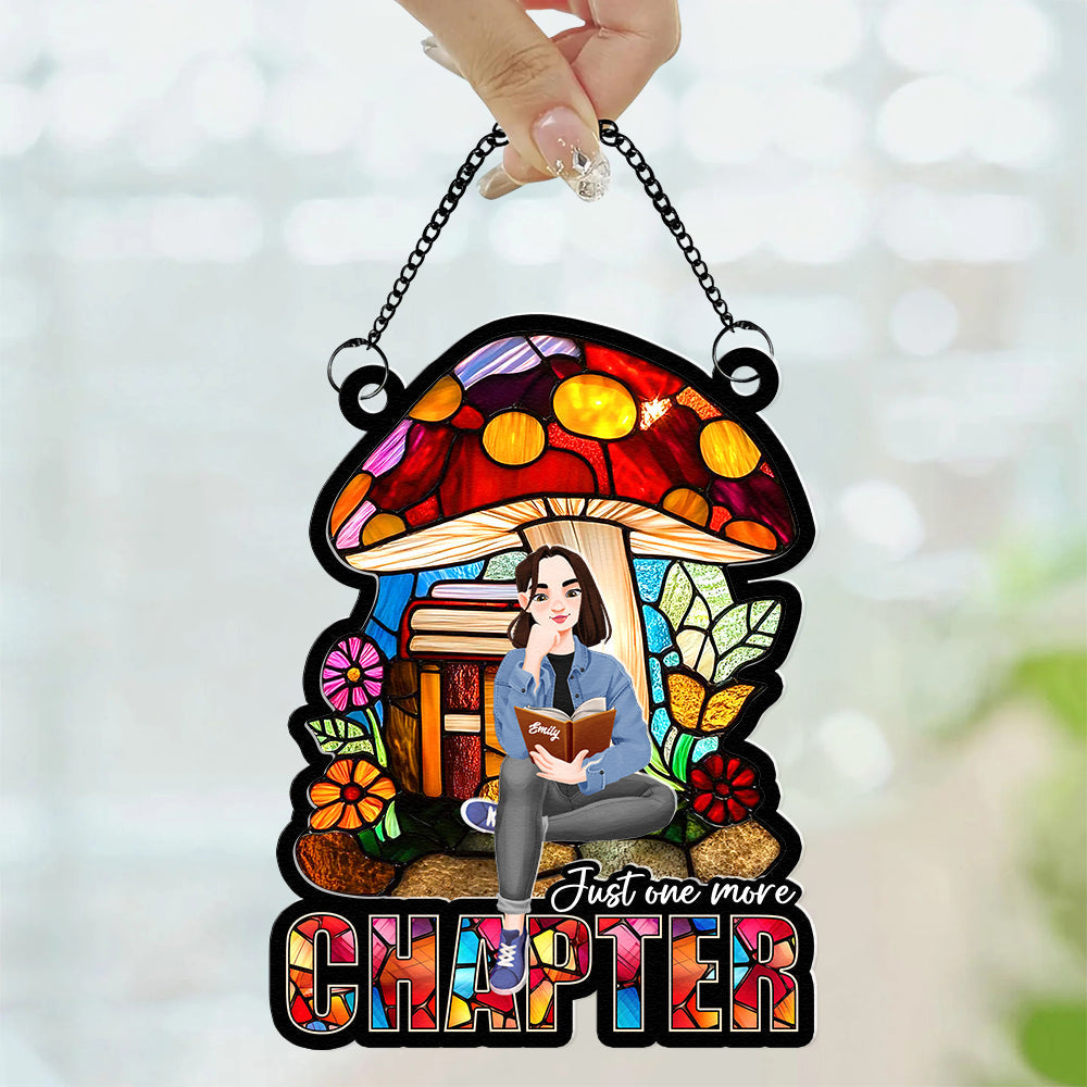 Personalized Gifts For Girl Book Lover Suncatcher Ornament 02xqqn251224pa-Homacus