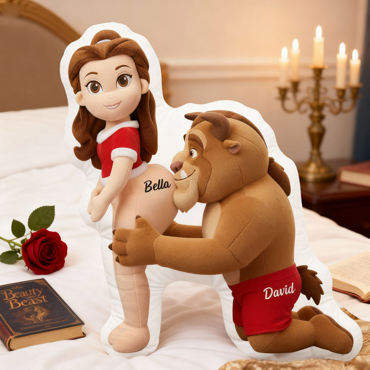 Sweet Couple Pillow Personalized Gifts For Couple 06OHLU141125-Homacus