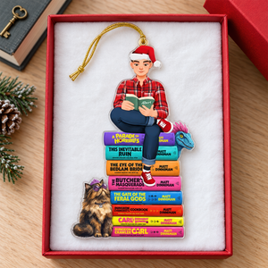 Mystical Bookish Adventure Ornament - Personalized Gift For Book Lovers 03HUQN081026PA-Homacus