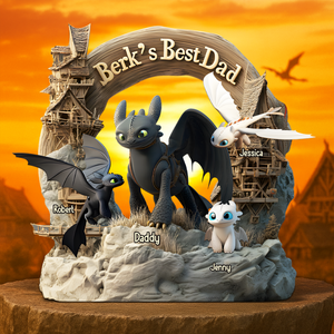 Dad Plaque - Personalized Gifts For Dad 02tgpu090525-Homacus