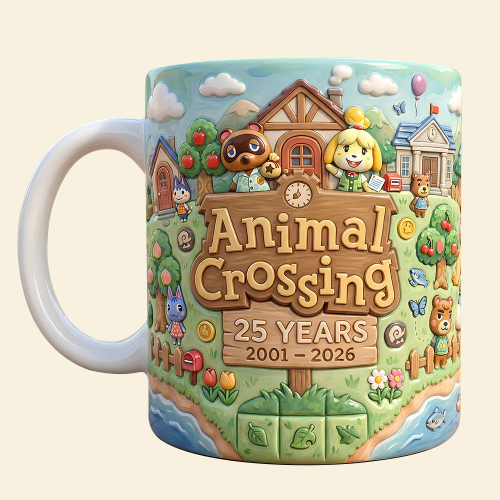 Cute Nostalgic Anniversary Coffee Mug - Personalized Gifts 01qhdt100226-Homacus