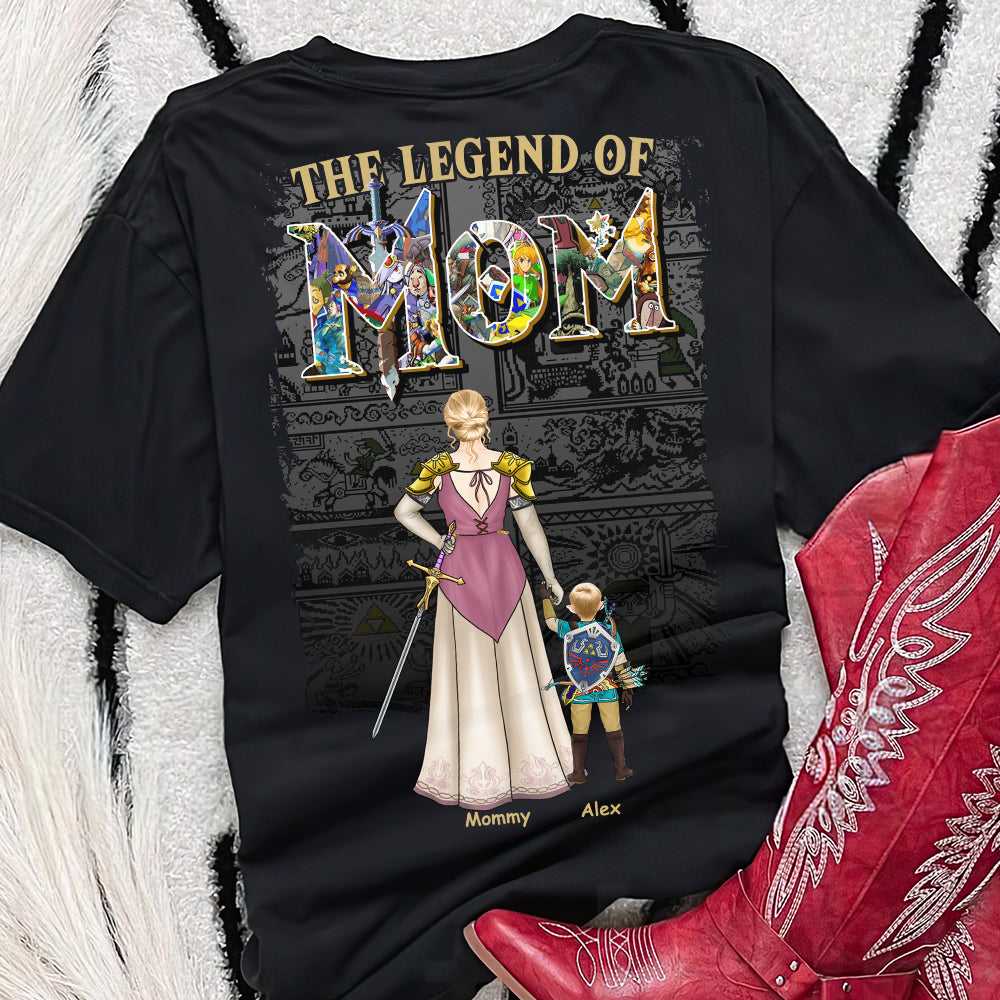 Personalized Gifts For Mom Shirt, Adventure Game Loving Mom Story 01qhdt270325hg-Homacus