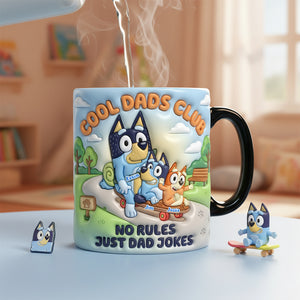 Cool Dads Club Magic Coffee Mug - Personalized Gifts For Dad 01NATA220426-Homacus