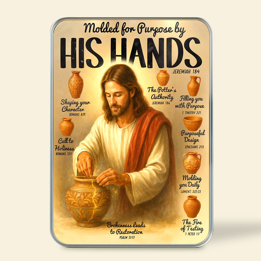 Crafted by Christ Acrylic Plaque Gifts For Christian 05HUDT060625-Homacus