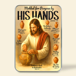 Crafted by Christ Acrylic Plaque Gifts For Christian 05HUDT060625-Homacus