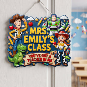 Classroom Decor Acrylic Sign - Personalized Gifts For Teachers 06tyta250726