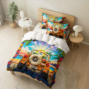 Personalized Gifts For Off Road Lovers Quilt Bedding Set 014HUMH060225-Homacus