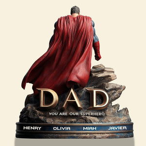 Super Dad Plaque - Personalized Gifts For Dad 01tgdt160525-Homacus