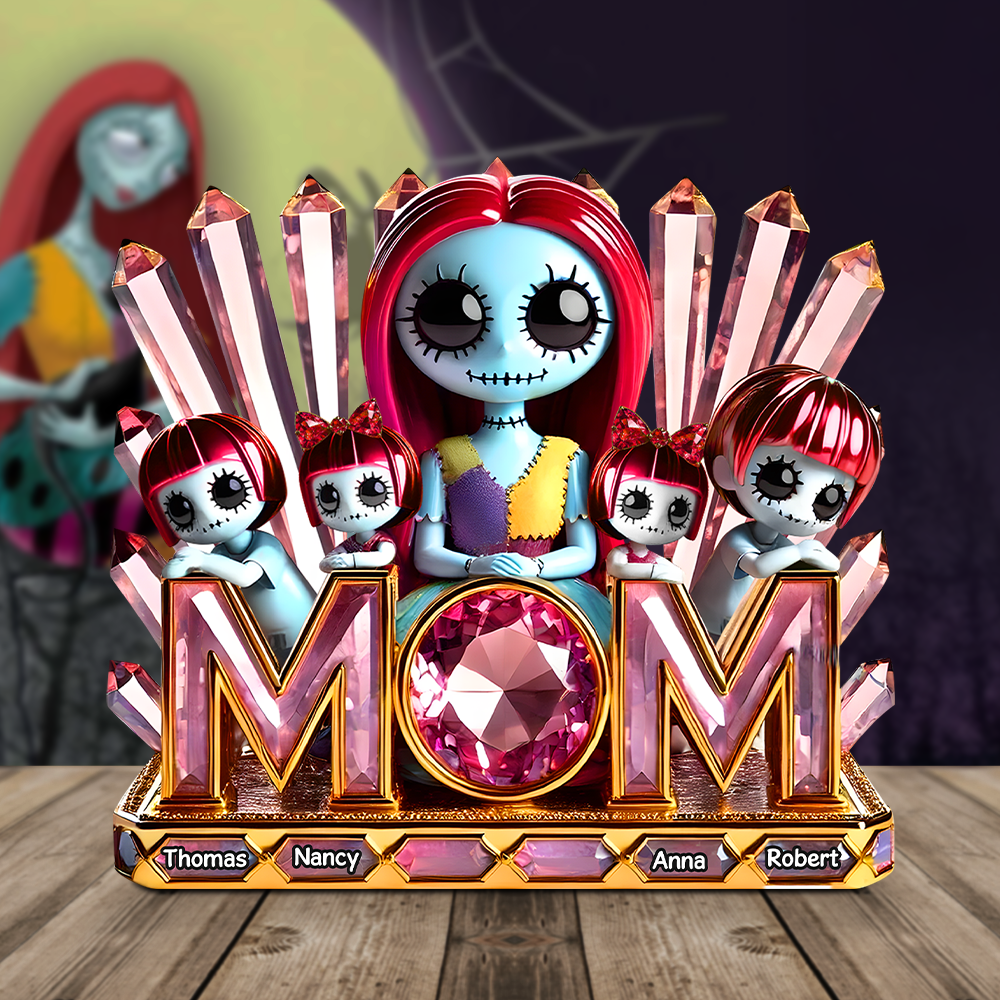 Nightmare Mom Plaque - Personalized Gifts For Mom 03tgpu040425-Homacus