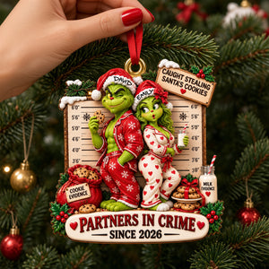 Sweet Trouble Christmas Ornament - Personalized Gifts For Couple 06todh231026-Homacus