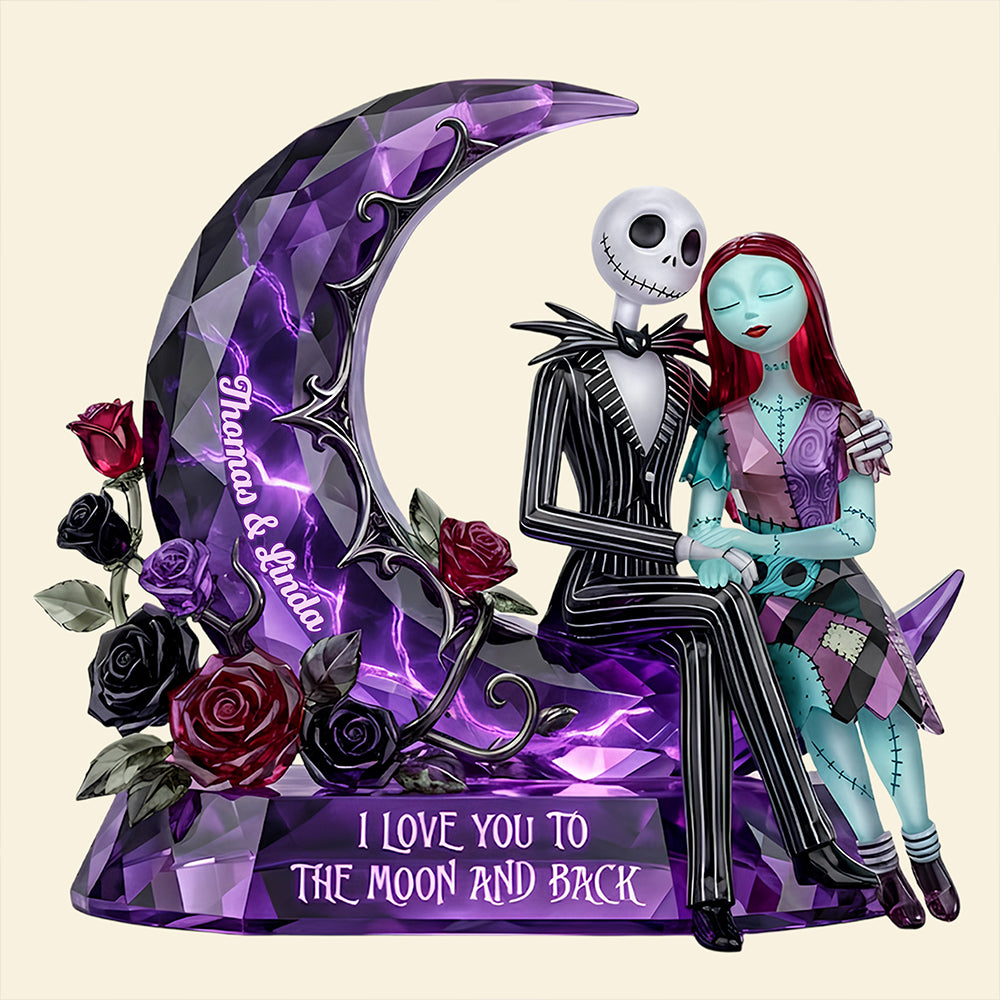 Love Moon Light Box Personalized Gifts For Couple 06TODT111225-Homacus