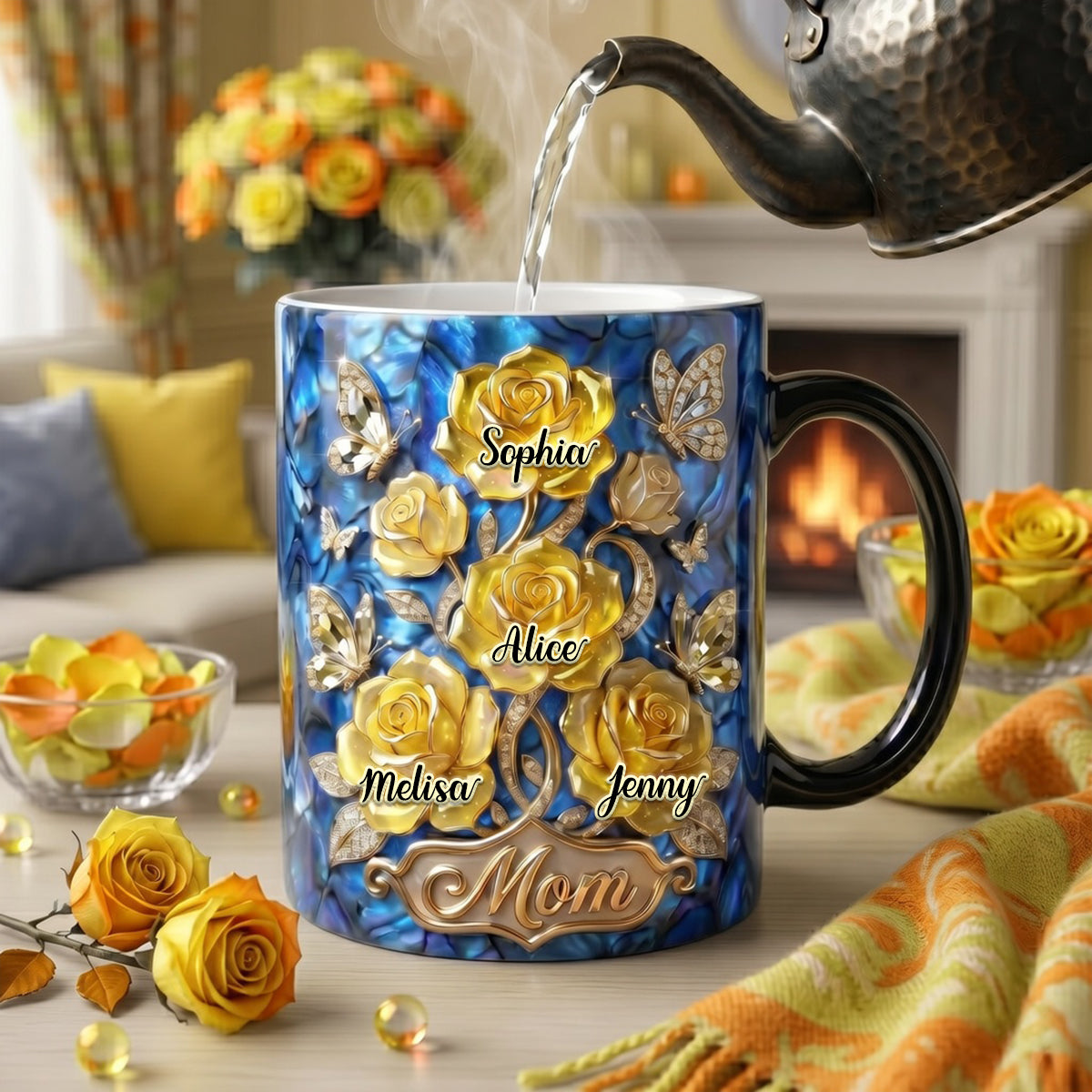 Glow Mom Era Magic Mug - Personalized Gifts For Mom 04TGDT230426-Homacus