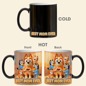 Best Puppy Mom Ever Magic Coffee Mug - Personalized Gifts For Moms 02NAQN170426-Homacus