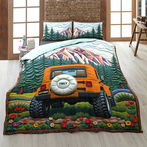 Personalized Gifts For Off-road Quilt Bed Set 022hupu040225-Homacus