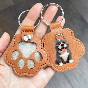 Heartfelt Pet Fur Storage Keychain - Personalized Memorial Gift For Pet Lovers 06LALU021025-Homacus