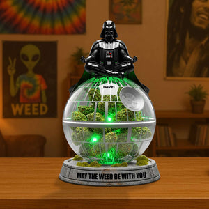 The Force Weed Acrylic Plaque - Personalized Gifts For Weed Lovers 02TOTN160625-Homacus