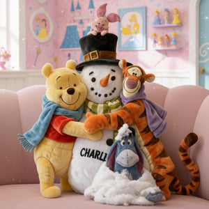 Beloved Snowman Shaped Pillow - Personalized Gifts For Kids & Cuteness Lovers 01QHLU081125-Homacus
