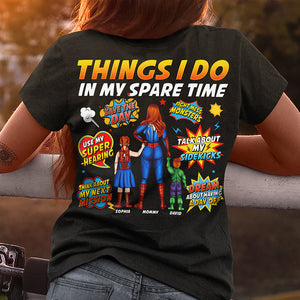 Personalized Gifts For Super Mom Shirt - Things I Do In My Spare Time 01TOQN290325PA-Homacus